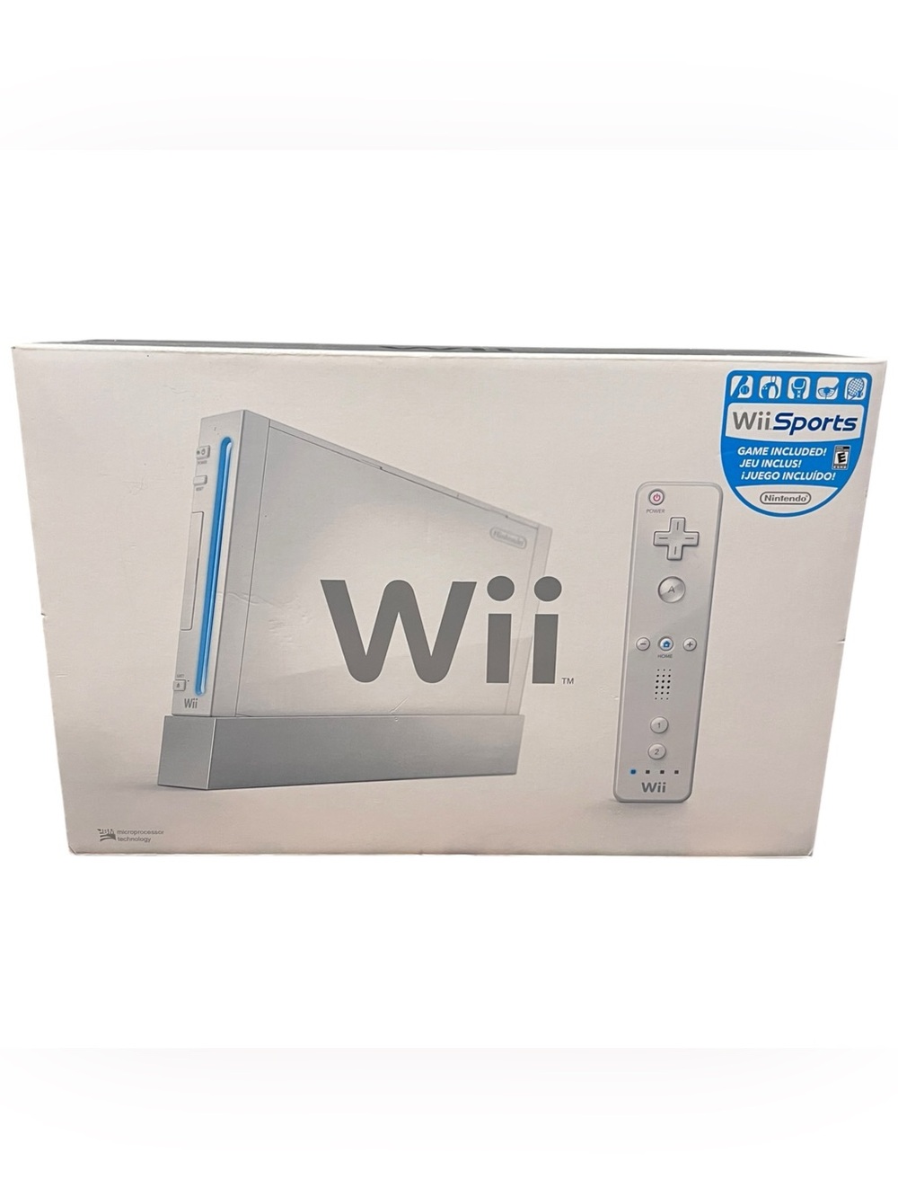 Nintendo Wii White Console Empty Box W/ inserts BOX ONLY (No Console)